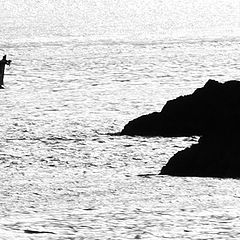 фото "boat and rocks"