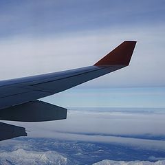 фото "Под крылом самолета Камчатка"