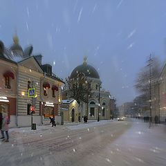 фото "Зимний вечер на Третьяковке..."