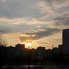 фото "закат и в городе прекрасен..."