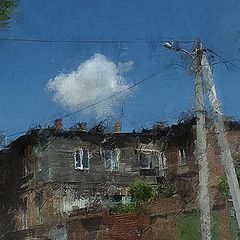 фото "5я Линия. Облако над домом"