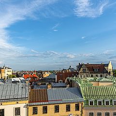 photo "Over Old Riga Roofs"