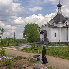 фото "Монастырские будни"