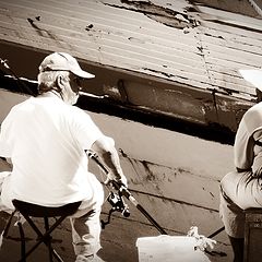 photo "in the port: fishing"