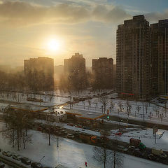 фото "Солнечный снег"