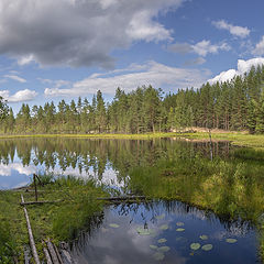 фото "Таёжное озеро"