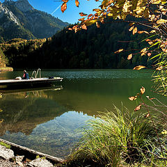 фото "На берегу Schwanensee (Германия, Бавария)"