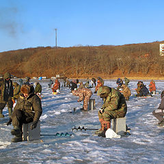 фото "На зимней рыбалке"