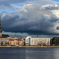 photo "Riga St Peter Church Spire"