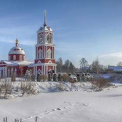 фото "Георгиевская церковь в Алёшино"