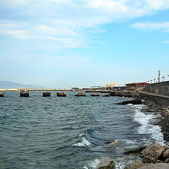 photo "Walking by the sea"