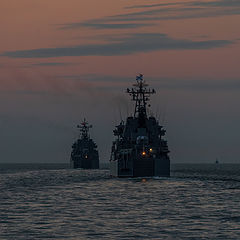 фото "Военно-морская ночь"