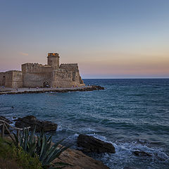 photo "Sunset at Le Castella"