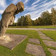 photo "Unvanquished, Salaspils Memorial Ensemble"