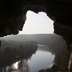 фото "Вид из Идрисовской пещеры."