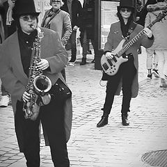 photo "musicians in the street"