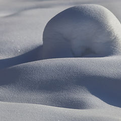 фото "Фантазии зимы, или- Снежное лицо..."