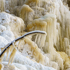 photo "Frozen waterfall"
