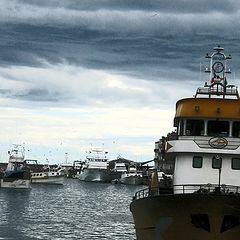 photo "clouds in the channel"