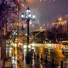 фото "Bulvar' da yağmurlu bir akşam - Ankara"