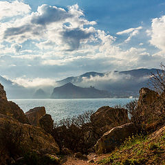 фото "Алчак-кая в лучах солнца ."