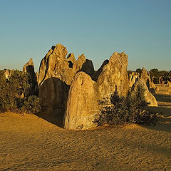 фото "Pinnacles в закатном свете..."