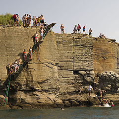 фото "Прыжки в воду"