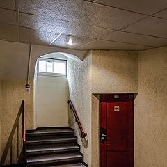 photo "Stairway to nowhere, but the door to the restroom"