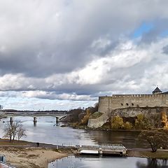 photo "October Border autumn. Narva - Ivangorod"