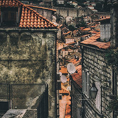 photo "Rain in the old town"