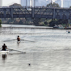 фото "Зимний отдых на водах..."