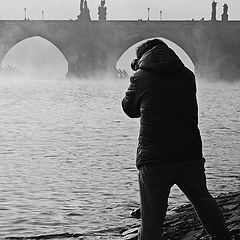 photo "Мост и фотограф"