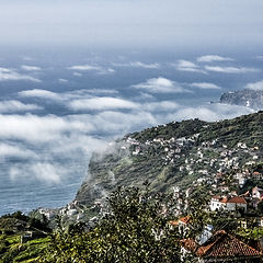 photo "Village in the clouds"