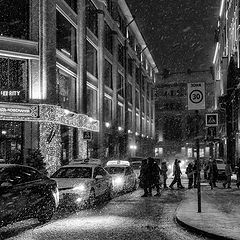 photo "Snowy Moscow streets"