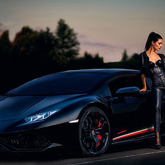 фото "Daniela and Lamborghini Huracan"