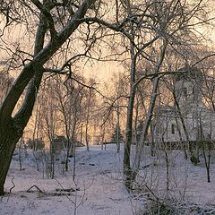 фото "Солнце после снежного шквала, апрель"