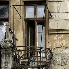 фото "балкончик арт-деко в Одессе. 2009 г"