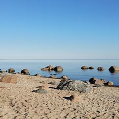 фото "Тишина на пляже АА. Ида Вирумаа. Эстония"