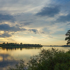 photo "Sunset on the Volga"