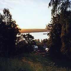 фото "Рассветный заборчик"