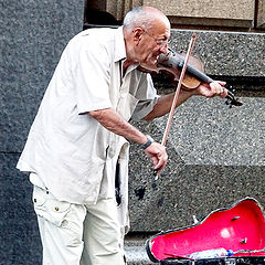 photo "The old musician..."