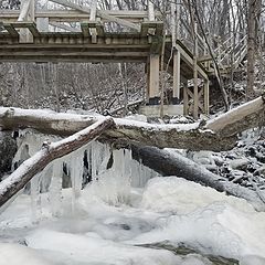 photo "Freezing river Valaste"