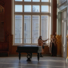 фото "В зале ожидания Витебского вокзала..."