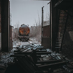 photo "прибытие поезда"