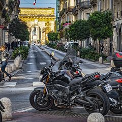 photo "A moment in the Life of a French City"