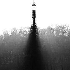 photo "Свет, смотровая башня и тень"