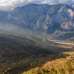 фото "Вид на хребты Таврских гор"
