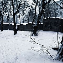 фото "скромное обаяние гаражей"