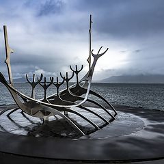 photo "Abstract Viking Boat"