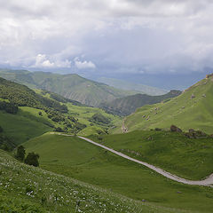 фото "Вид с перевала Актопрак."